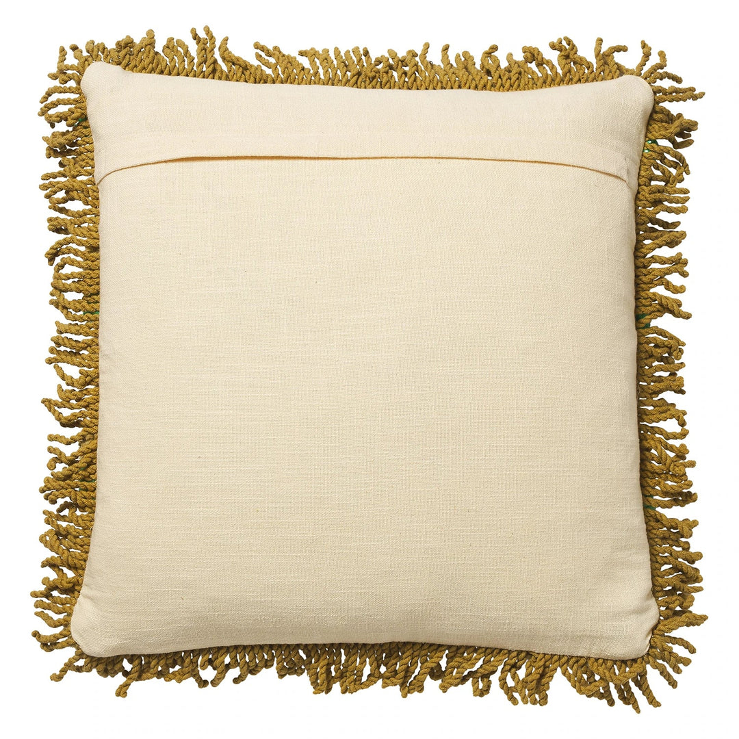 Paxton tufted cushion - Flamingo Pillows Sage & Clare