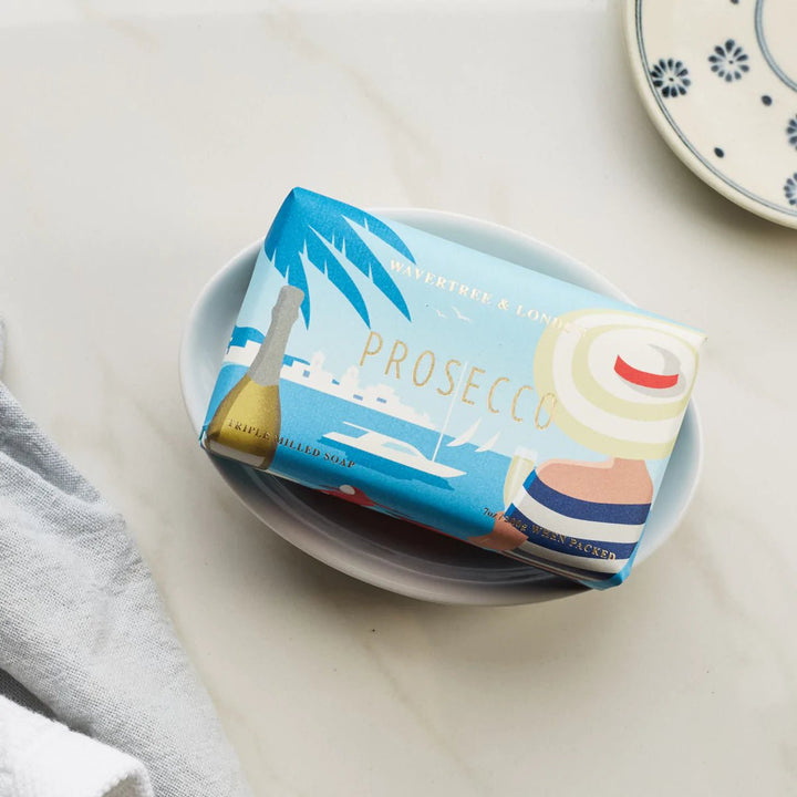 Prosecco cocktail Soap soap Wavertree & London