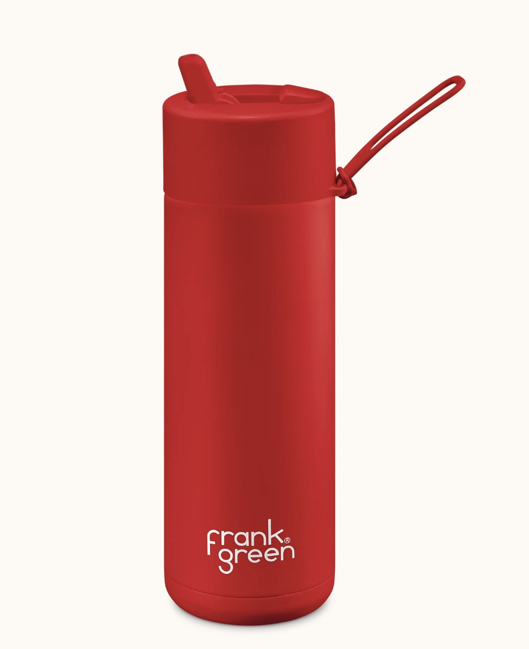 Limited Edition RED 20oz / 595ml Stainless Steel Ceramic Reusable Bottle Drink Bottles Frank Green   