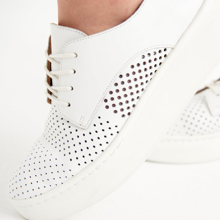 Rollie Derby City Punch White Shoes Rollie