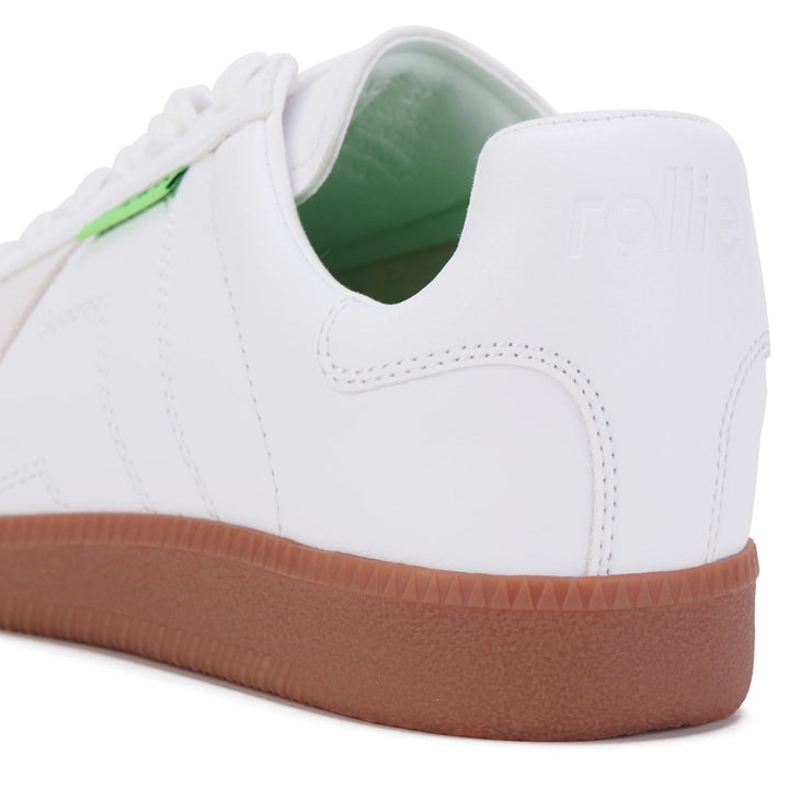 Rollie Pace Classic White Gum Shoes Rollie