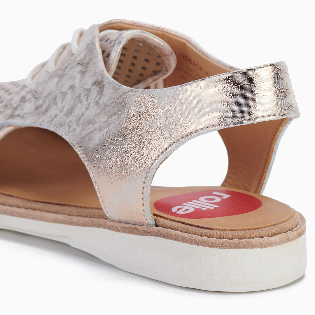 Rollie Slingback Punch Marble Shimmer Shoes Rollie