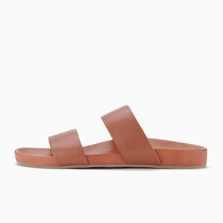 Rollie Tide Strap Sandal - Cognac Shoes Rollie