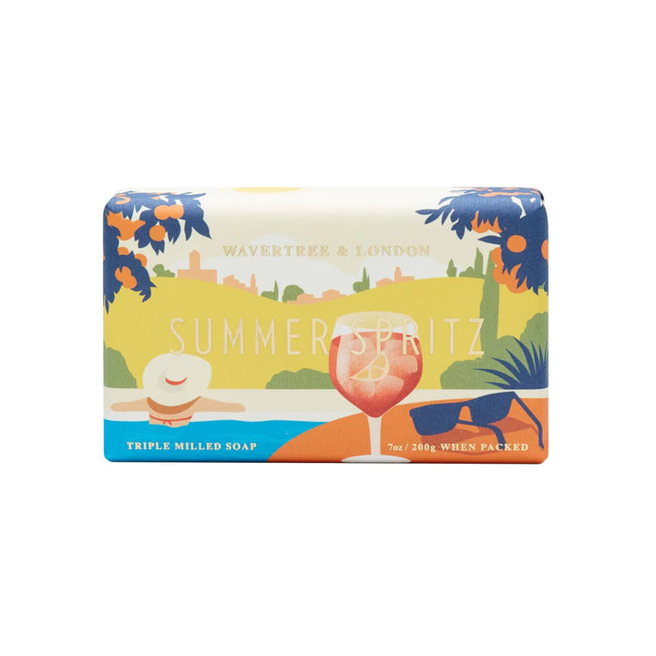 Summer Spritz cocktail Soap soap Wavertree & London
