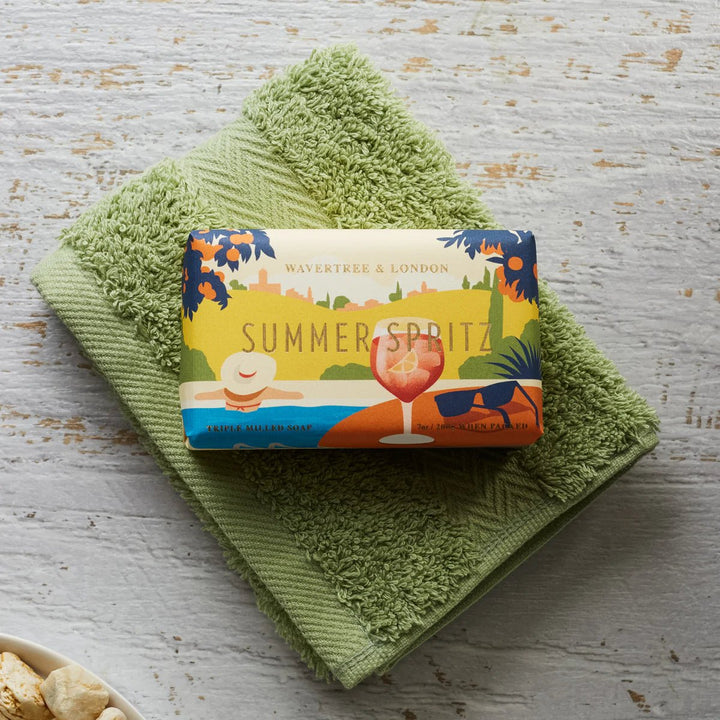 Summer Spritz cocktail Soap soap Wavertree & London
