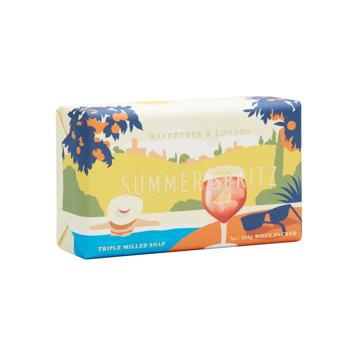 Summer Spritz cocktail Soap soap Wavertree & London