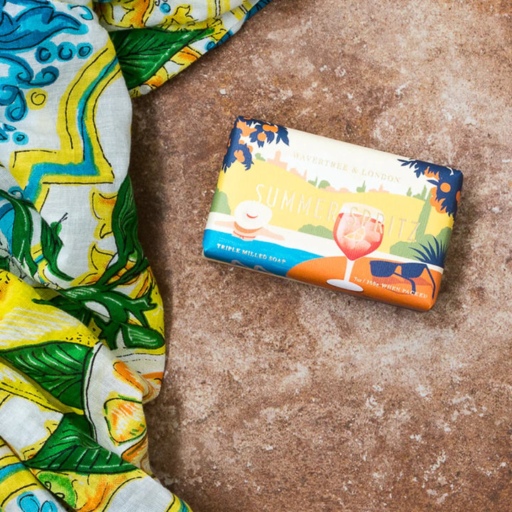 Summer Spritz cocktail Soap soap Wavertree & London
