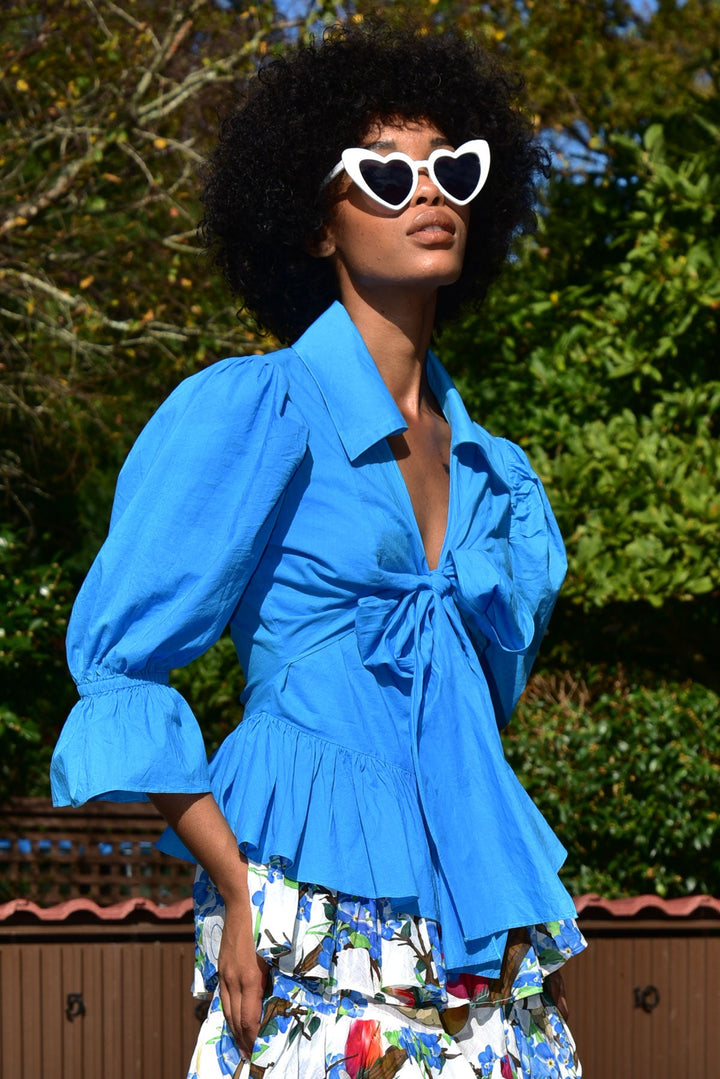 Top it Like its Hot top - Cerulean Blue - Coop (By Trelise Cooper) Tops Coop
