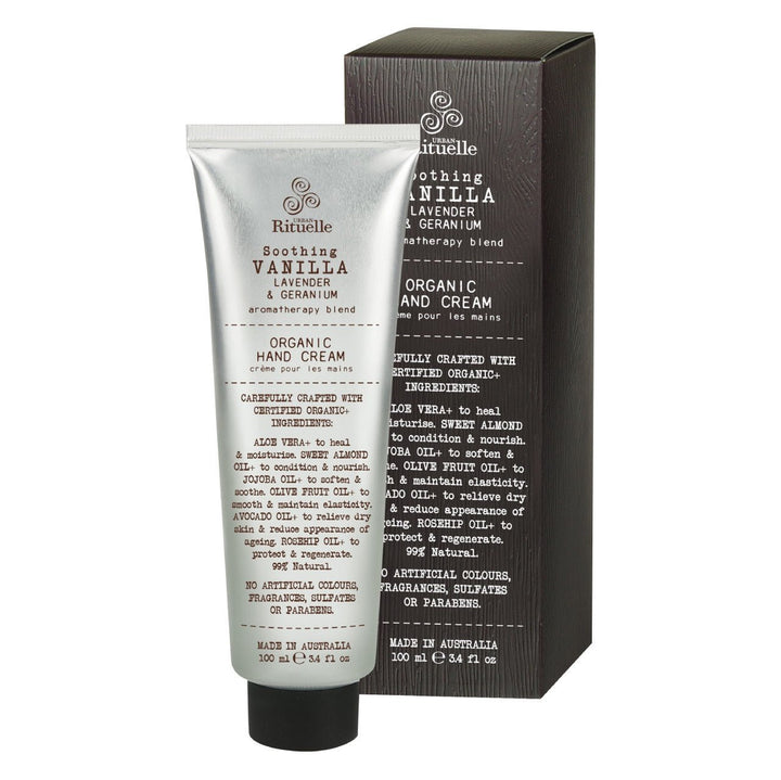 Vanilla, Lavender & Geranium Hand Cream gifts Urban Rituelle