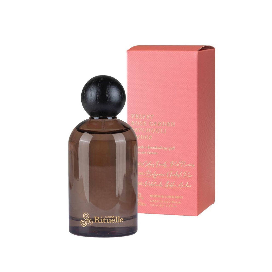 Velvet Rose Garden, Patchouli, Amber Room & Linen Mist | 100ml Candles Urban Rituelle
