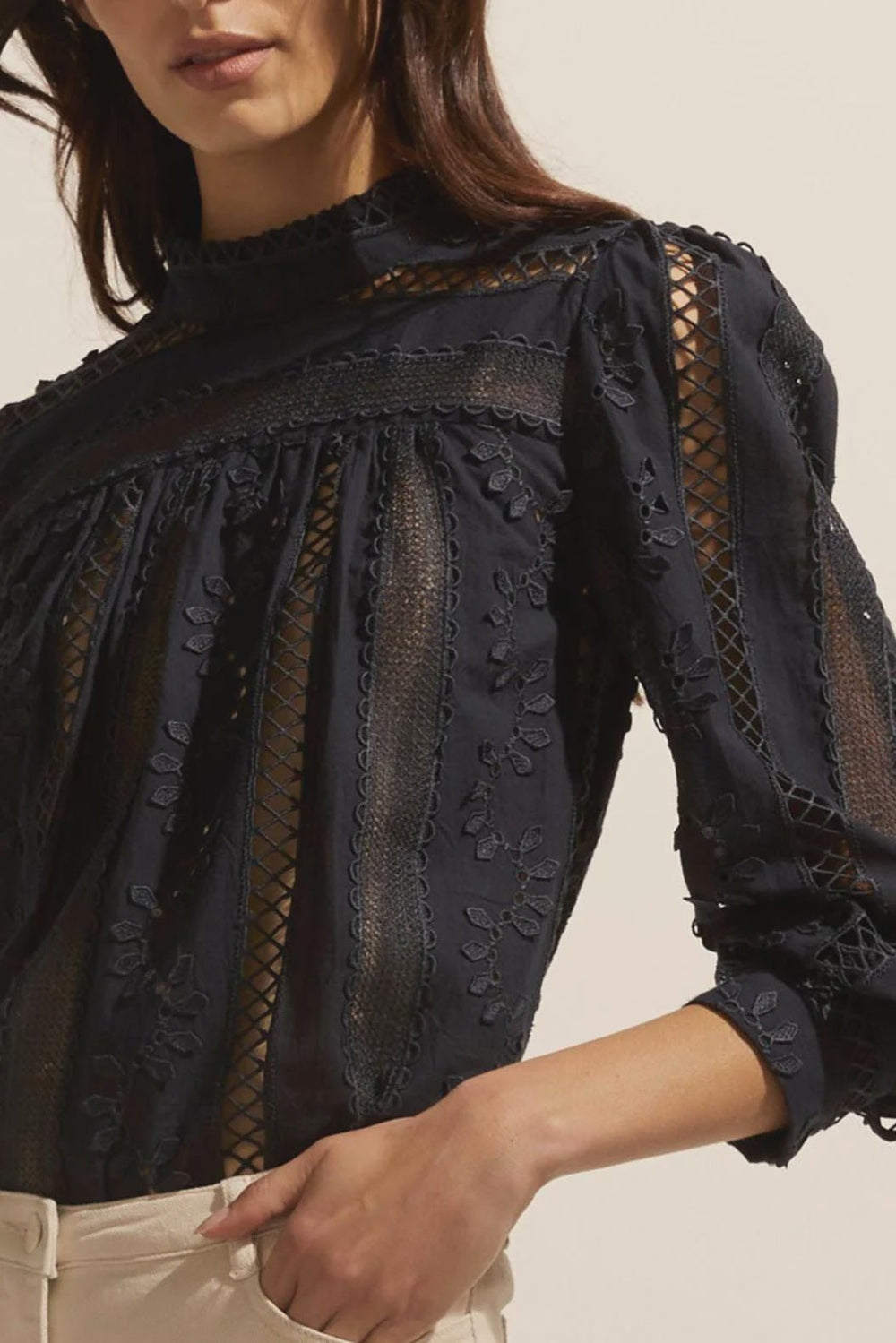 Zoe Kratzmann Glimpse Top - Indigo blouse Zoe Kratzmann
