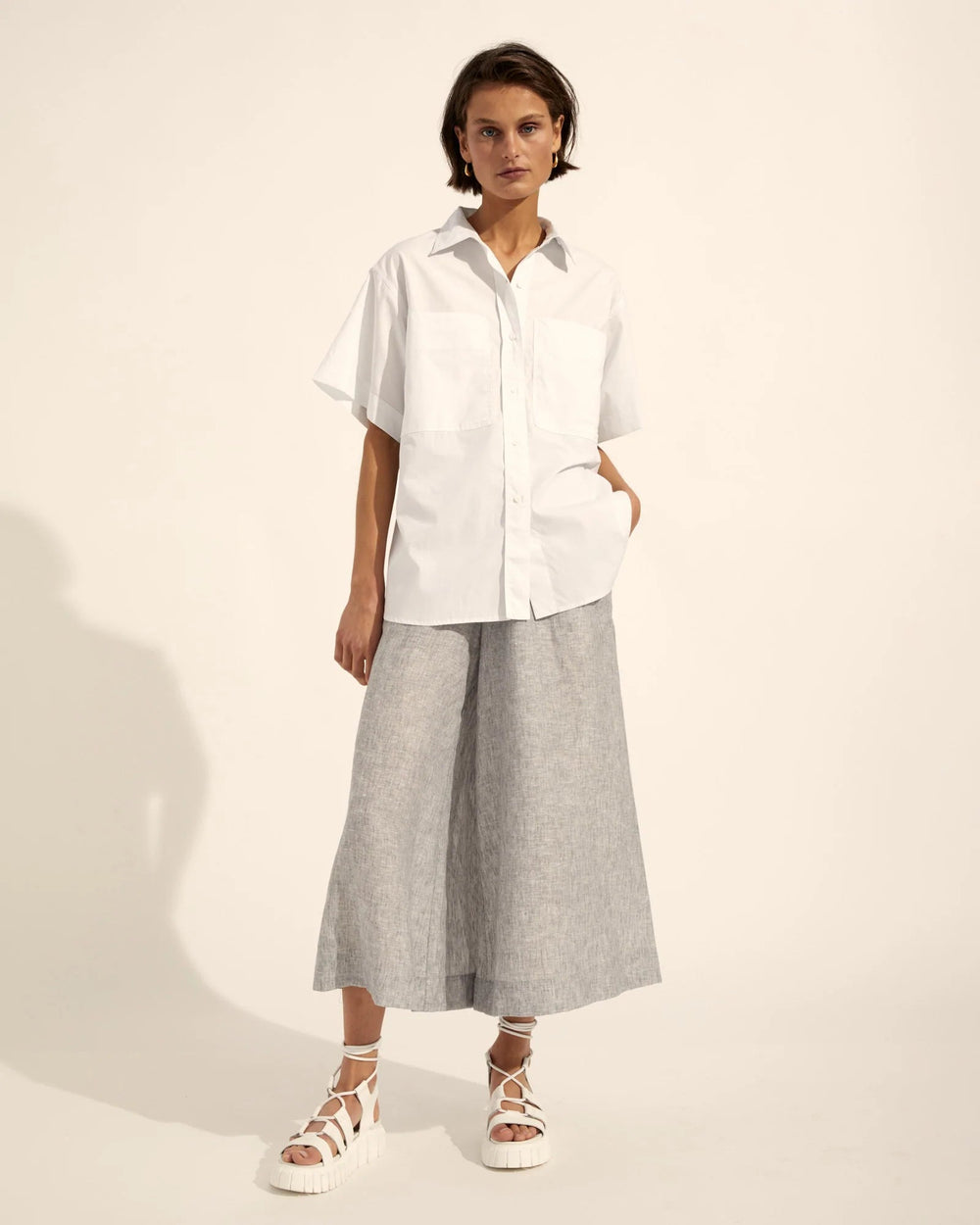 Zoe Kratzmann Rider top - Porcelain blouse Zoe Kratzmann