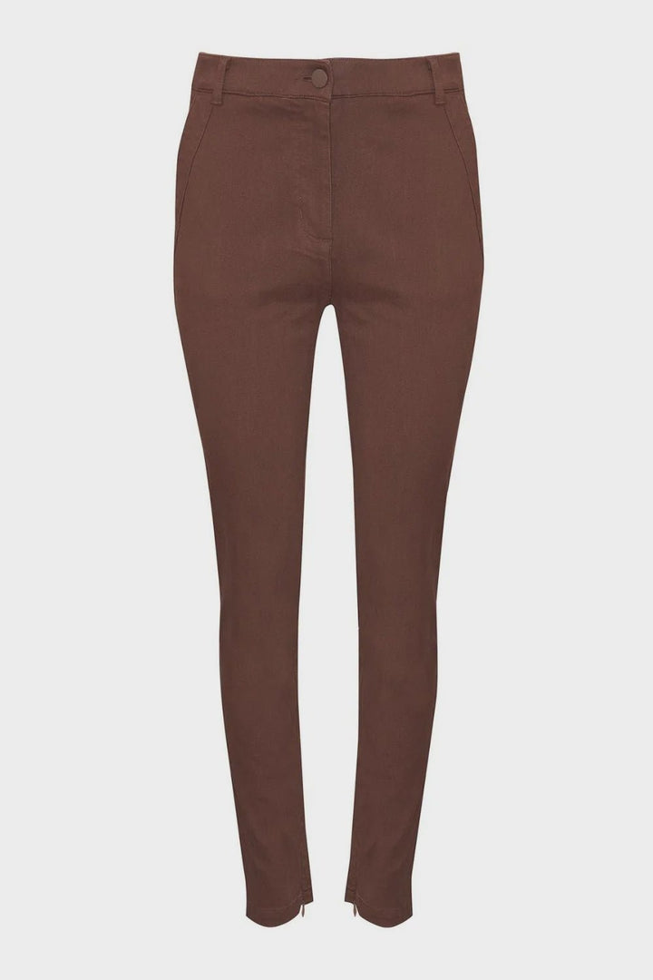 Zoe Kratzmann Source Pant - Chocolate Pants Zoe Kratzmann