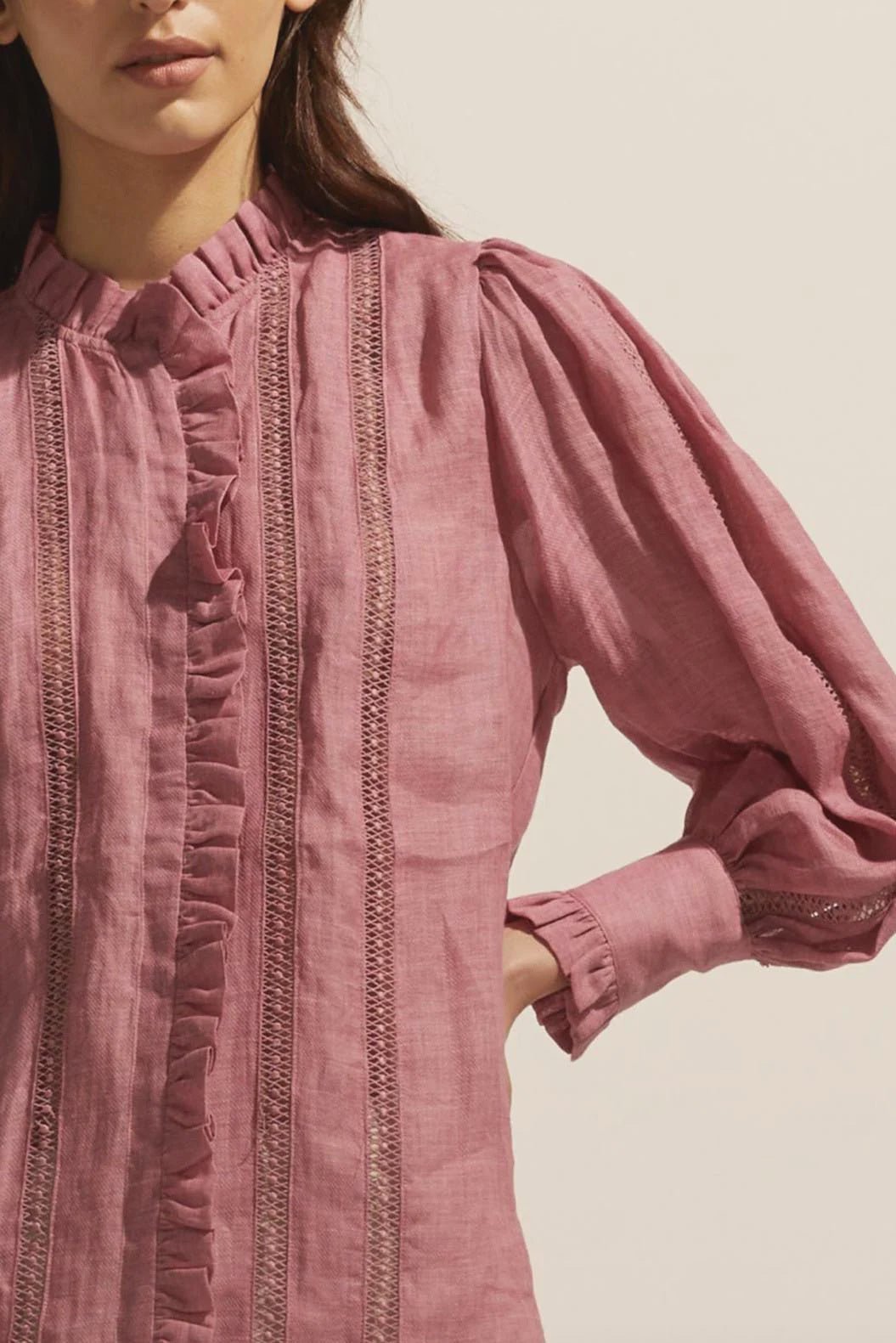 Zoe Kratzmann Swoon Top - Magenta blouse Zoe Kratzmann